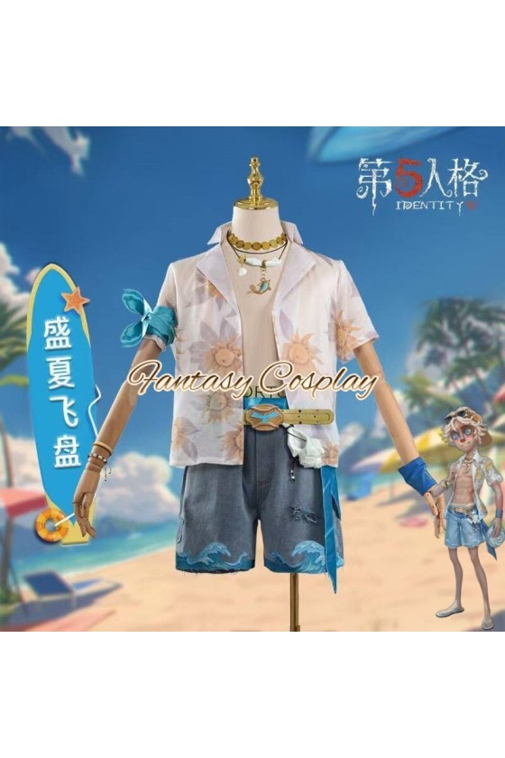 Identity V Prospector Norton Campbell Summer Frisbee Cosplay Costume